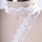 3 Yards 1" White Scalloped Floral Polyester Lace Ribbon Trim for Crafts and Home Decor